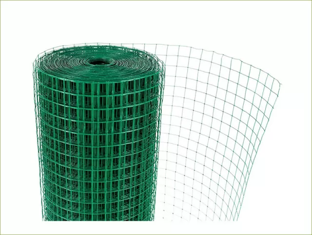 Malla Electrosoldada Revestida en PVC