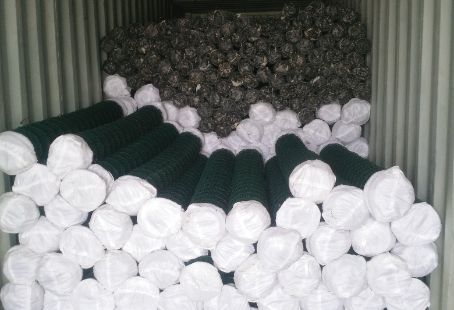 Cerca de Malla Ciclón, Cercado de Cadena Galvanizado/PVC