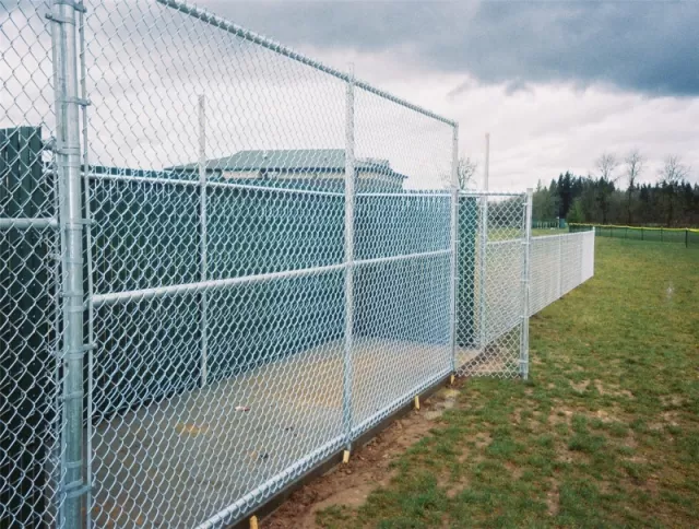 Cerca de Malla Ciclón, Cercado de Cadena Galvanizado/PVC